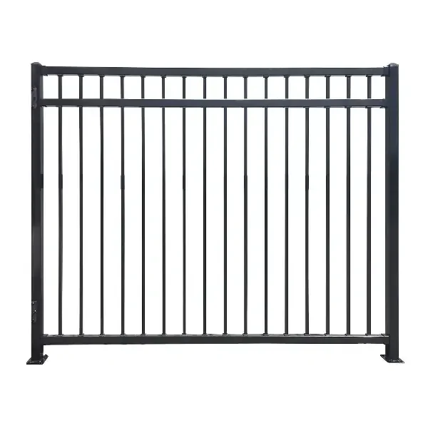 Flat Top Wrought Iron Fence