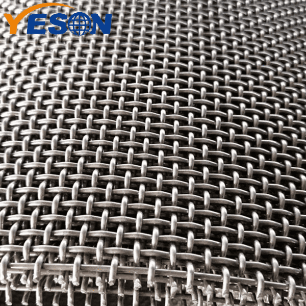 High Carbon Steel Woven Crimped Wire Mesh