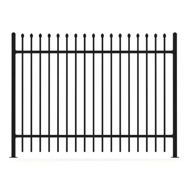 Pressed Top Wrought Iron Fence
