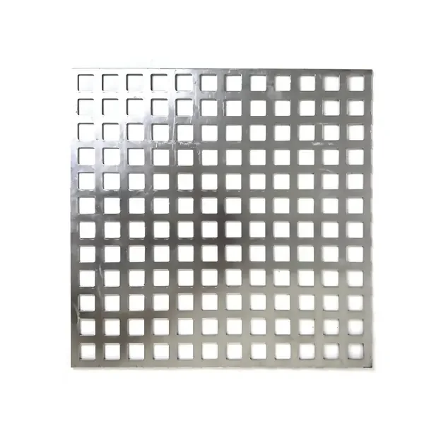 Square Hole Perforated Metal Sheet 1