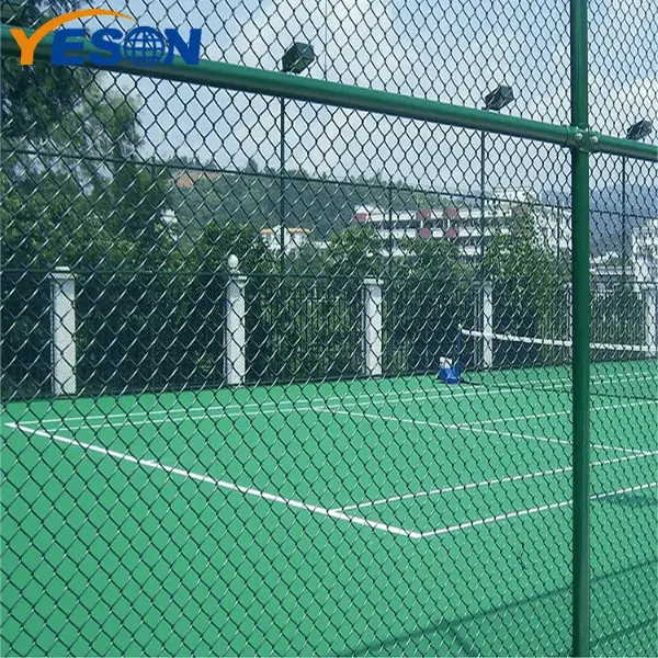 PVC Coated Chain Link Fence 4