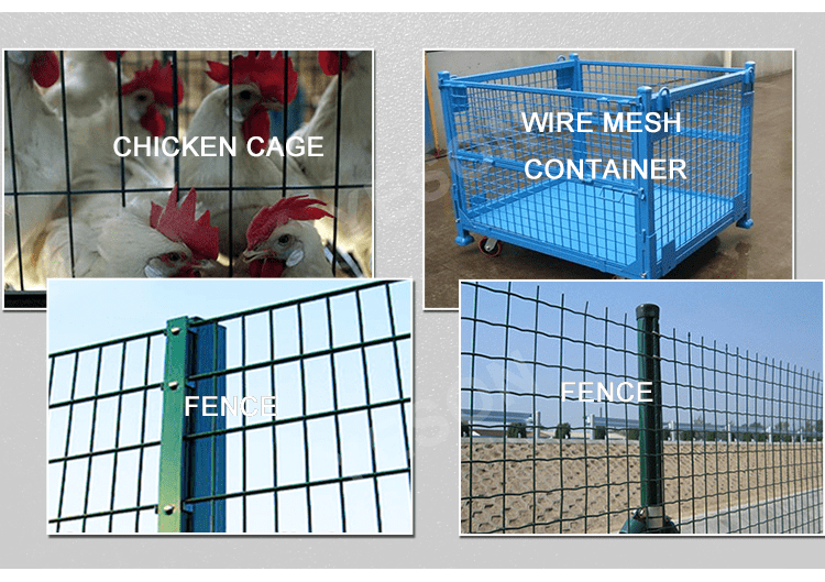 PVC Coated Welded Wire Mesh Application