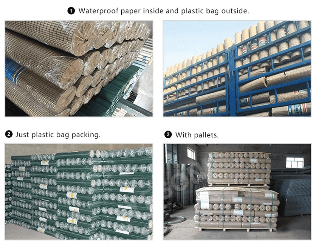 PVC Coated Weled Wire Mesh Packing