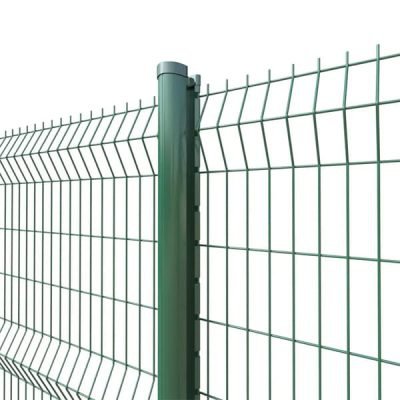 PVC Coated 3D Curved Wire Mesh Fence