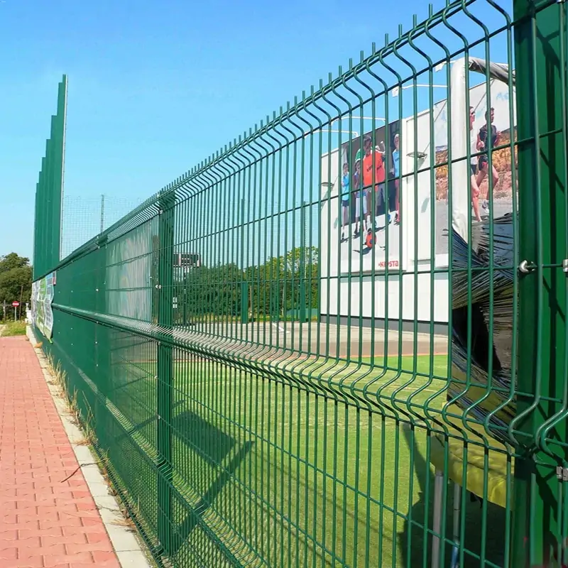 3D Curvy Welded Wire Mesh Fence Panel 5