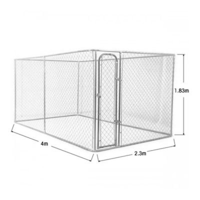 hot dipped galvanized chain link dog kennel 2