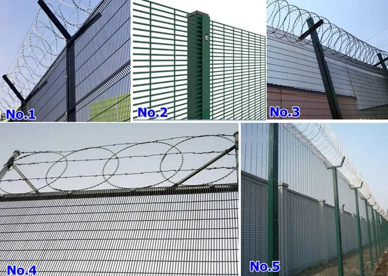 358 Anti-Climb Security Fence Top
