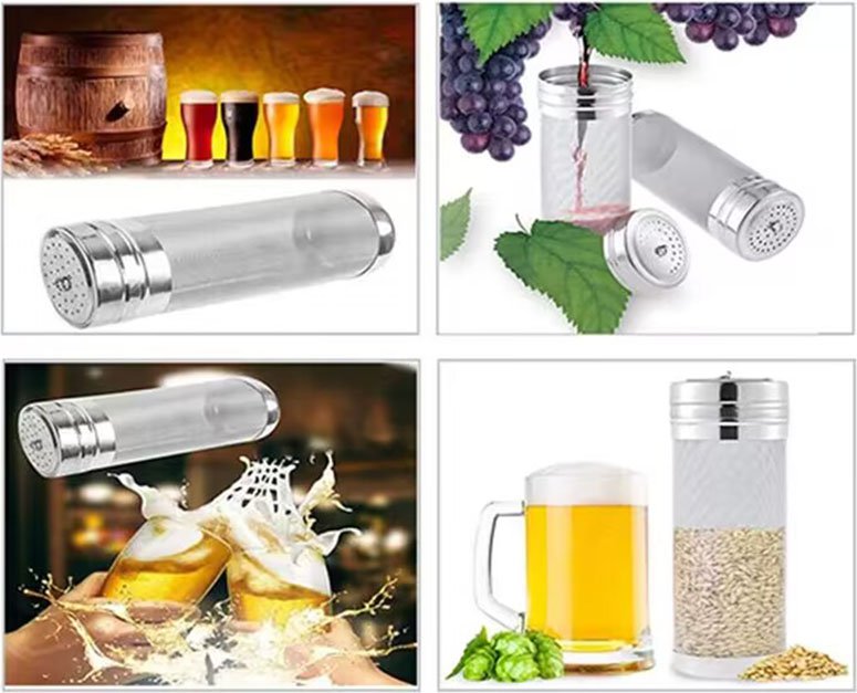 Stainless Steel Wire Mesh Beer Filters Application