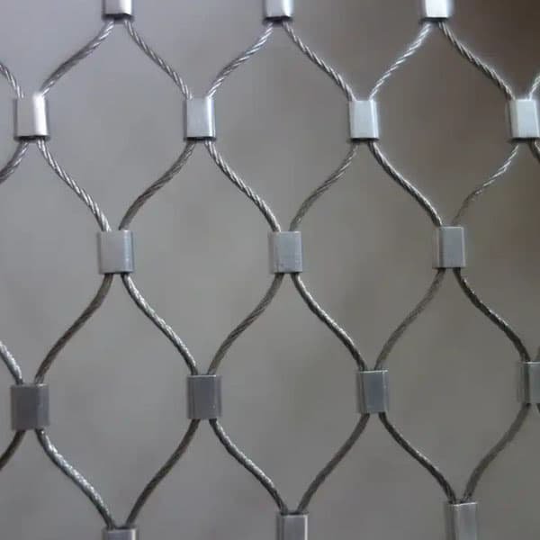 Stainless Steel Woven Wire Rope Mesh Net 2