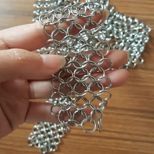 Decorative Chain Mail Ring Mesh Metal Curtain 6