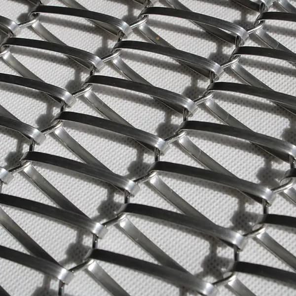 Stainless steel decorative spiral weave mesh belt 6