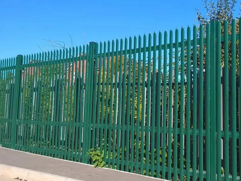 Metal Palisade Fence 15