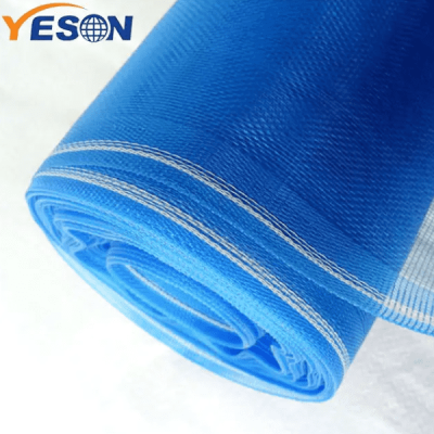 Blue nylon window screen