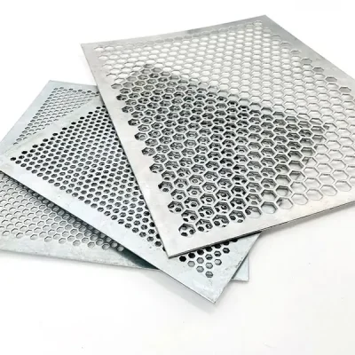 Hexagonal Perforated Metal Sheet 1