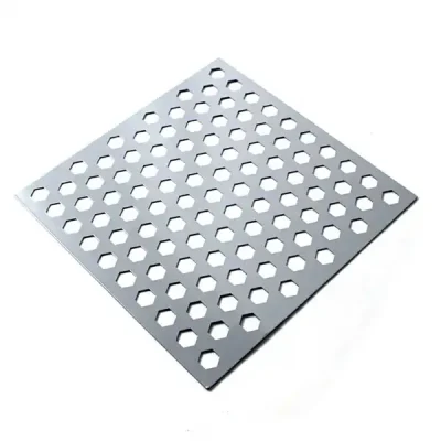 Hexagonal Perforated Metal Sheet