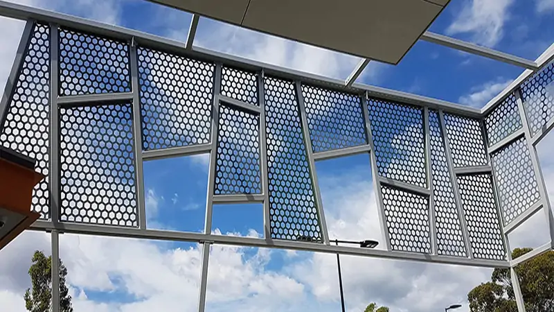 Hexagonal Perforated Metal Sheet 7