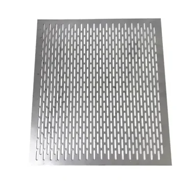 Slotted Hole Perforated Metal Sheet