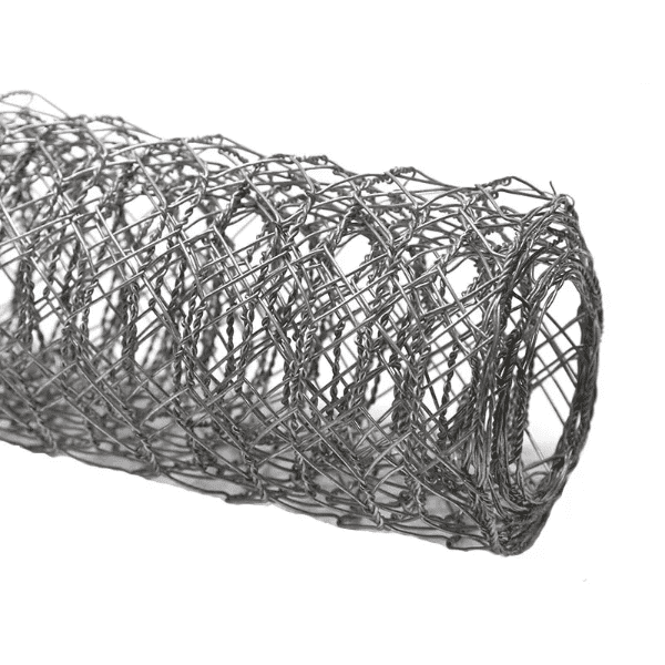 DAKFOOK Chicken Wire Mesh Roll – 10m X 40cm, Galvanized Hexagonal Fencing For Garden, Poultry, DIY