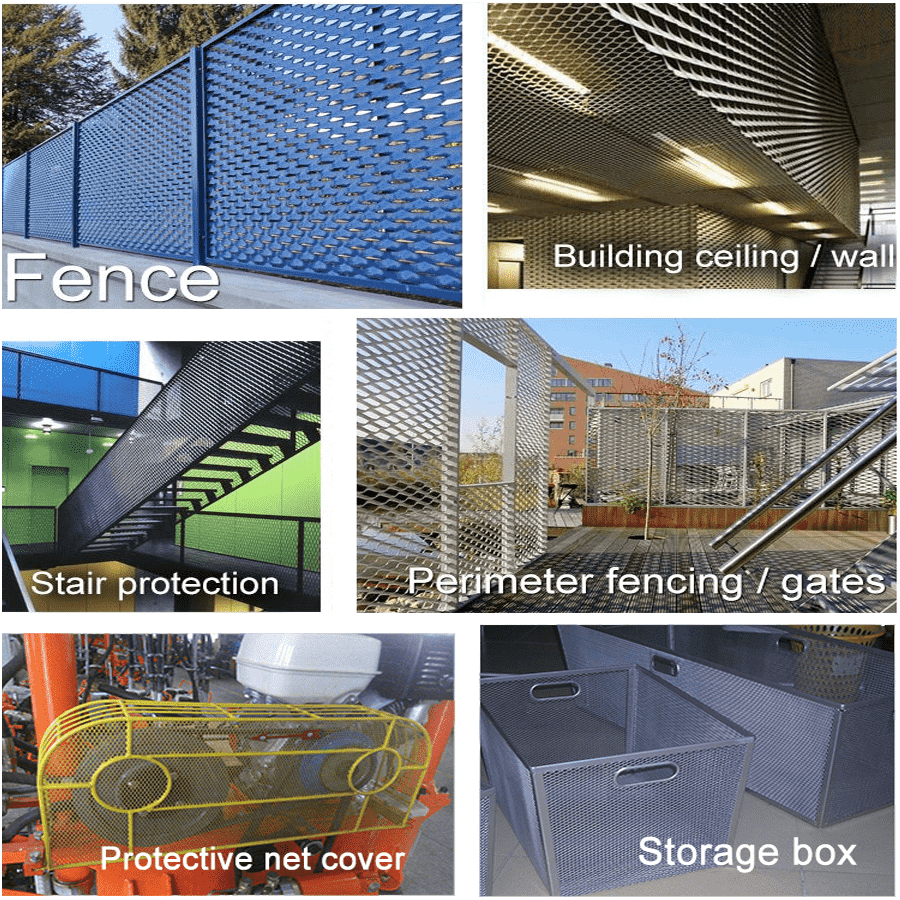 Expanded Metal Mesh Application