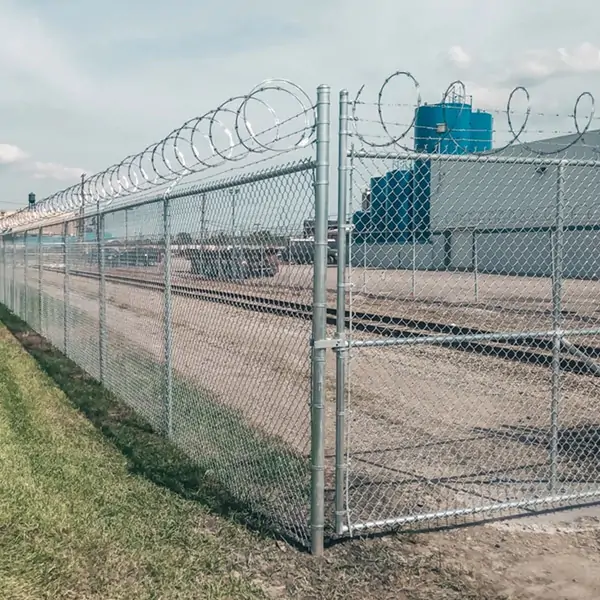 Galvanized Steel Chain Link Fence 22