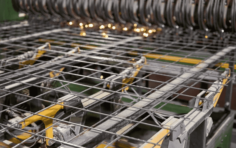 Welding of PVC welded mesh