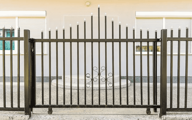 Timeless Elegance of Wrought Iron Fences 4