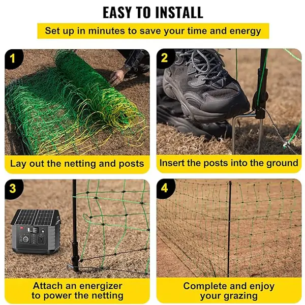 Poultry Netting Electric Fence 6