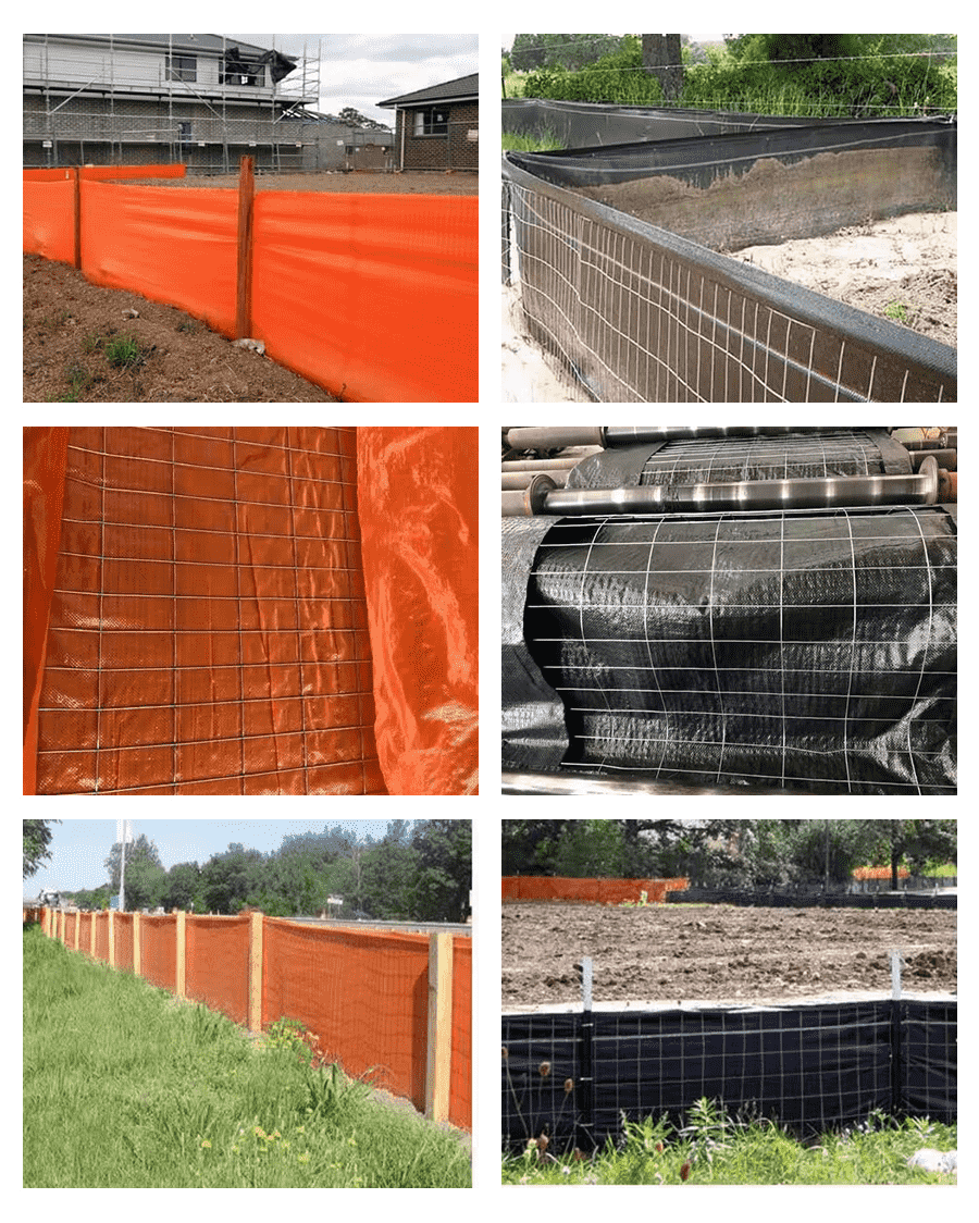 Silt Fences Application