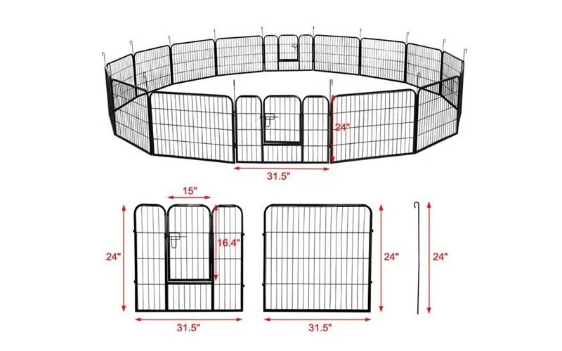 Powder Coated Animal Cage 1