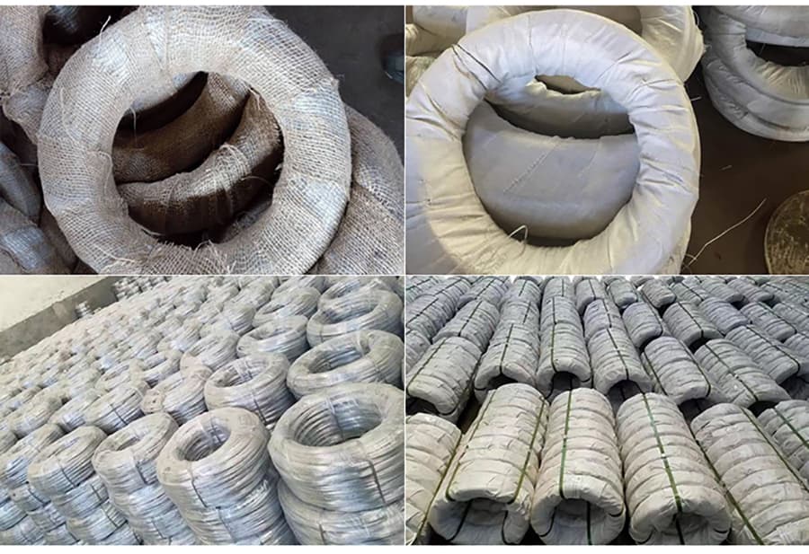 Soft Galvanized Gi Binding Wire Package