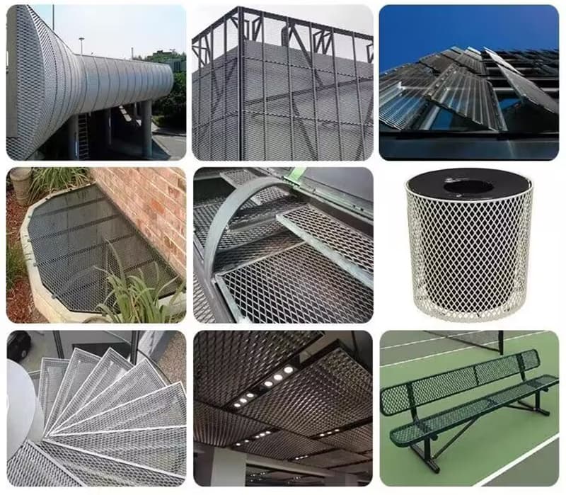 Aluminum Expanded Wire Mesh Application