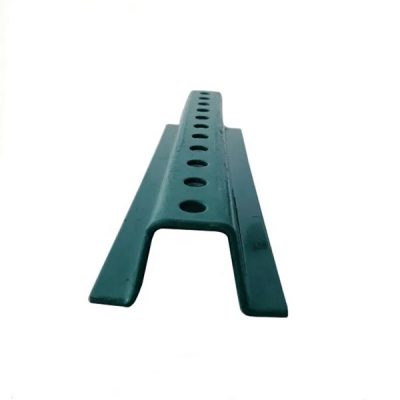 Green Powder Coated U-Channel Post