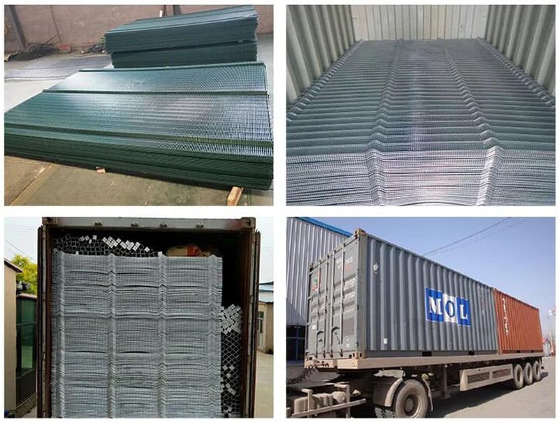 PVC Coated 358 Security Fence Package