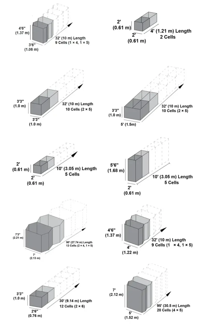 Sand Wall Gabion Barrier 11