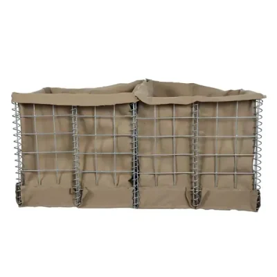 Sand Wall Gabion Barrier