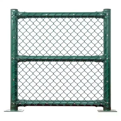 install a chain link fence without digging