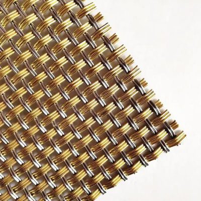 Square Weave Crimped Type Architectural Wire Mesh