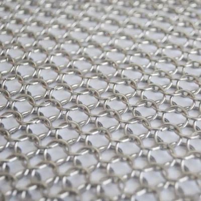 Stainless Steel Anti-cut Metal Ring Chainmail Mesh