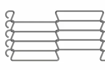 Wire mesh conveyor belt 9