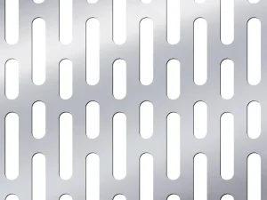 Slotted Hole Perforated Metal