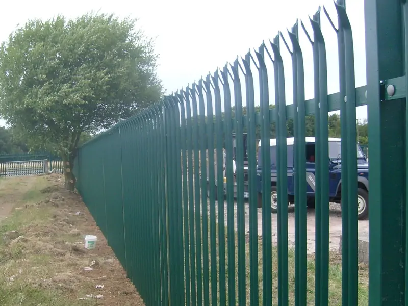 Metal Palisade Fence 14