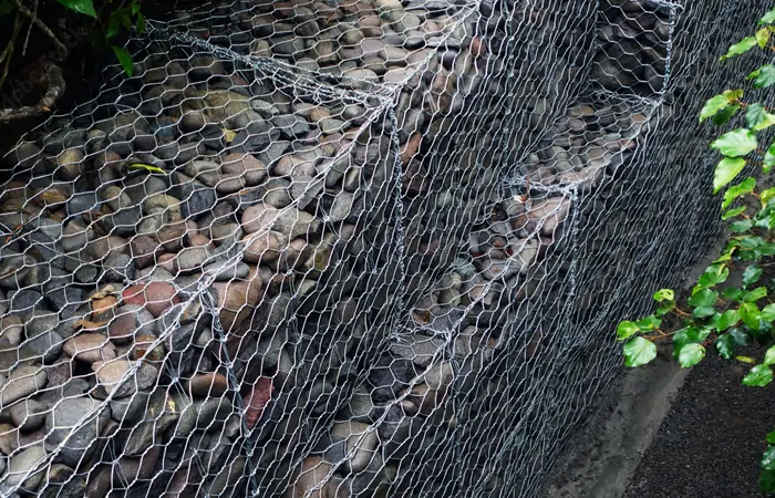 gabion baskets retaining wall