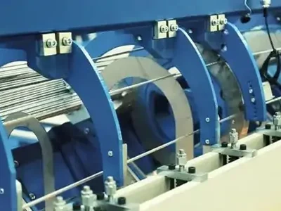 Welded Wire Mesh Panel Production - Wire Welding