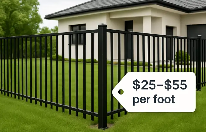 aluminum-fence-cost-modern-home-2025